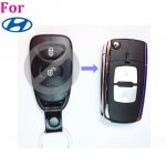 HY-01 For Hyundai 2 button flip key shell yuedong