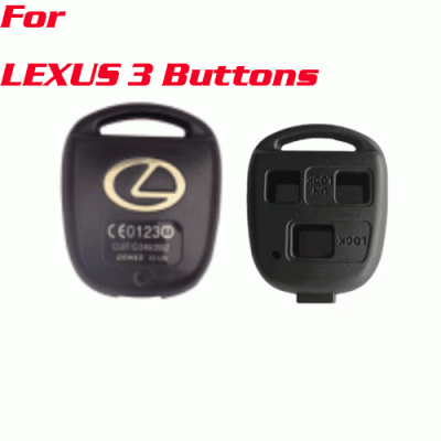 A-096 Car Key Fob Shell Case For Lexus ES300 3 Buttons