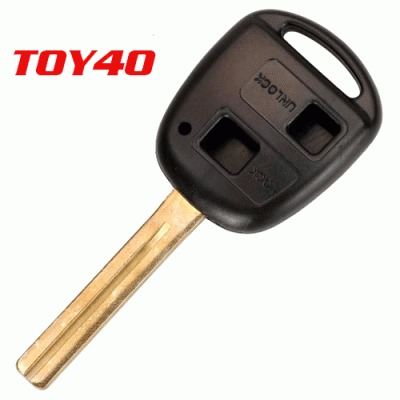 A-035 2 Buttons Remote Car Key Shell FOR TOYOTA TOY40