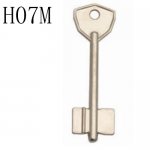 O-149 Zinc Alloy Blank door key suppliers H07M