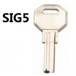 K-332 SIG5 Blank house keys suppliers