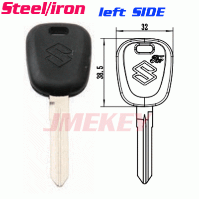 P-309 Replacement Iron key blanks for Suzuki SZ19RP left side