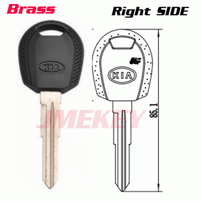 P-201 Replacement FOr brass kia BLANK KEYS Right side