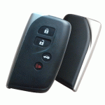 1668-4 For Lexus 4 Button smart key shell