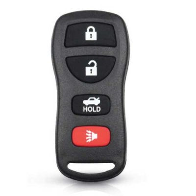 T-382 Nissan 4 Buttons remote key shell