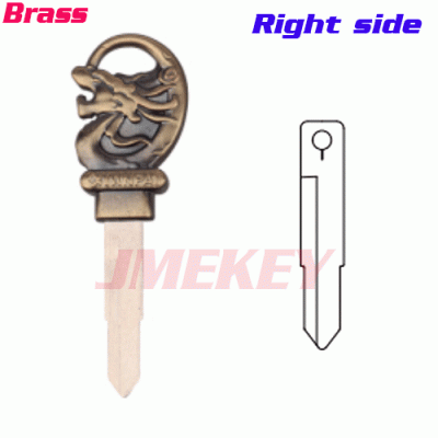 P-396 Replacement Brass Honda KEY BLANKS Right side