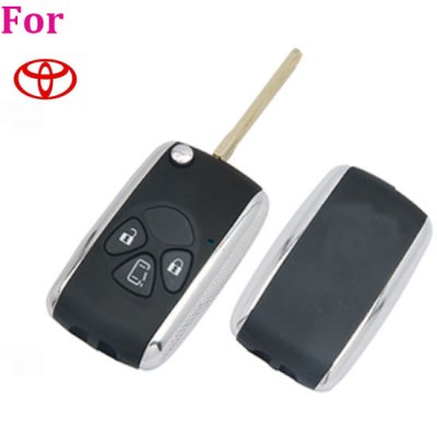 TOY-51 3 Buttons For Toyota flip key shell