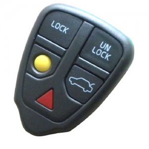 T-463 For Volvo 6 Button remote key shell