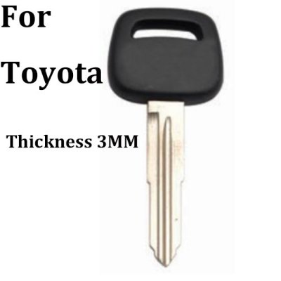 P-009 Thickness 3MM BIG HEAD BLANK CAR KEYS FOR TOYOTA