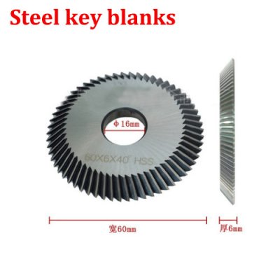 KCU-16 For steel iron key blanks key cutter