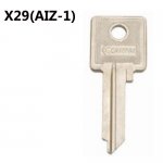 o-063 Steel iron X29(AIZ-1) House key blanks Xianpai