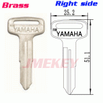 P-444 For BRASS yamaha car Key blanks Right side