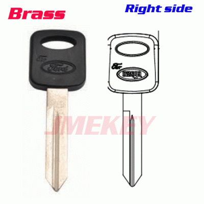 P-270 Replacement Brass Car key blanks For Ford