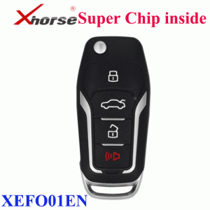 XEFO01EN Super Remote Key Flip 4 Buttons Super Chip inside