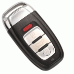 1420 For Audi 3+1 Smart Remote car key case shell