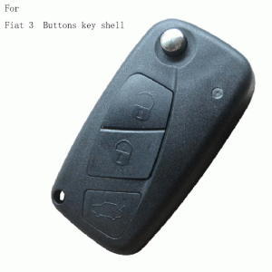 1191-3 For Fiat 3 Buttons car key shell Blanks