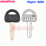 P-357 Replacement Iron Car key blanks For suzuki LEFT side