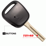 A-029 1 Side Button Remote Key Shell For Toyota toy48 key blade