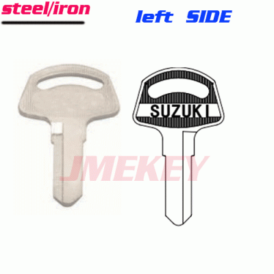 P-326 Replacement Iron Car key blanks For suzuki left side