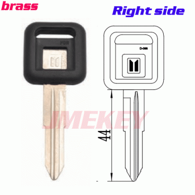 P-361 Replacement BRASS pick up Truck KEY BLANKS Right side