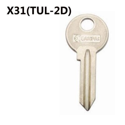 O-065 STEEL IRON X31(TUL-2D) Blank House keys