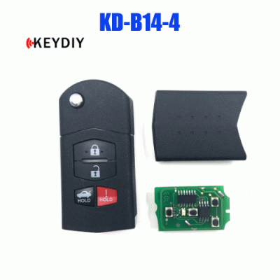 KD-B14-4 For Car Key for Mazda Style KD MINI 4 Buttons