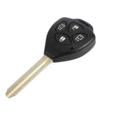 T-028 4 Button Replacement Plastic Car Toyota key shell