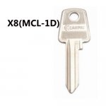 O-043 Steel iron X8(MCL-1D) Blank house keys suppliers