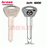 P-167 Replacement Car key blanks For mazda LEFT side