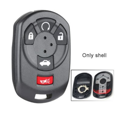 T-302 Replacement 5 Button car key shell for Cadillac
