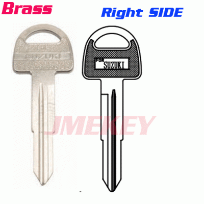 P-317 Replacement Brass key blanks for Suzuki SZK-12 Rights ide