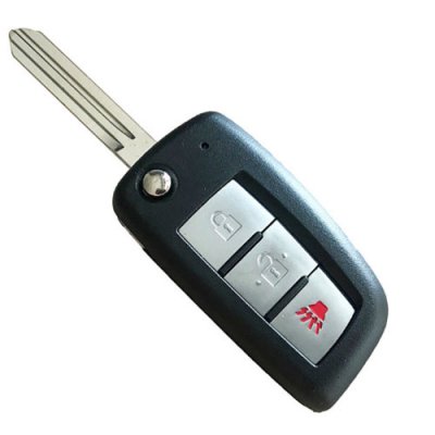 NS-23 NSN14 Blade Auto Car Key Cover Case For Nissan 3 buttons