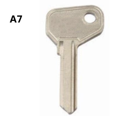 Y-278 Iron steel A7 Blank house keys suppliers