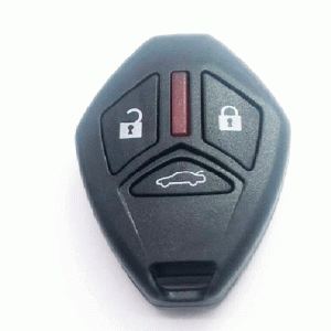 T-533 For Mitsubishi 3 Buttons Car key shell Without key Blade