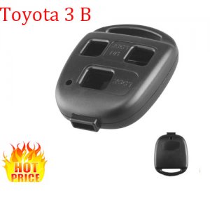 Hot-10 For Toyota 3 button car key shell Toy43