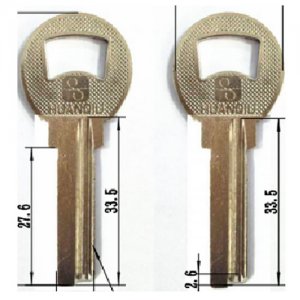 Y-634 Computer key blanks For Fangxing