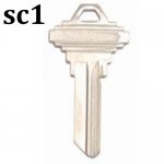 K-461 House key blanks SC1 Suppliers