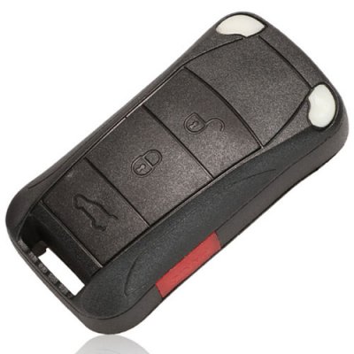 Por-05 3+1 Buttons remote key shell For prosche