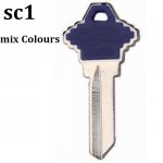 P-421 for MIX Colours SC1 BLANK DOOR KEYS