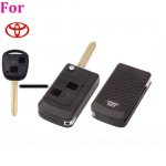 TOY-13 For Toyota 2 buttons flip remote key shell