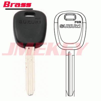 P-478 Brass Car key Blanks for Isuzu