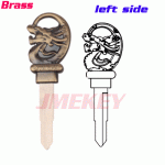 P-397 Replacement Brass Honda KEY BLANKS LEFT side