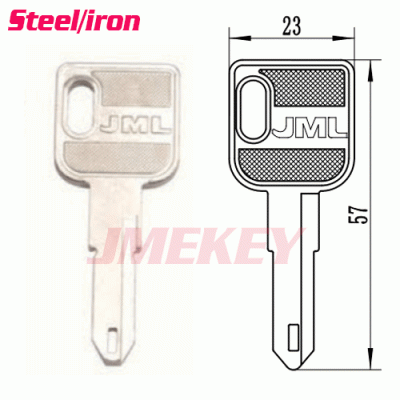 P-469 IRON Car key Blanks for Peugeot Suppliers NE36