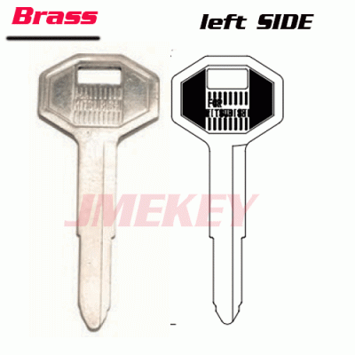 P-151 Brass Mitsubishi key blanks MIT2R LEFT side Suppy