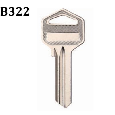 K-564 Brass House key blanks B322