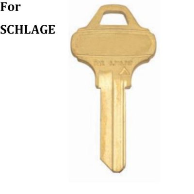 K-443 Brass House key blanks for SCHLAGE