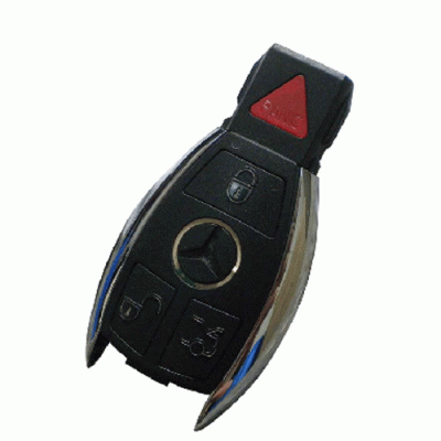 1523-3+1 For Benz 3+1 Button smart car key shell