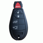 1521H 4 Buttons Remote Case Smart Key Shell For Chrysler