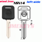 P-109 Replacement Iron key Blanks for Nissan NSN14 Suppliers