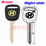 P-233 Gold logo Car key blanks for Hyundai Right side